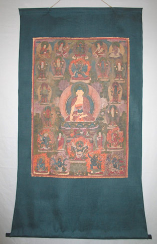  Bild: Buddha Gautama, Gesamtansicht Vorderseite, nach der Restaurierung 